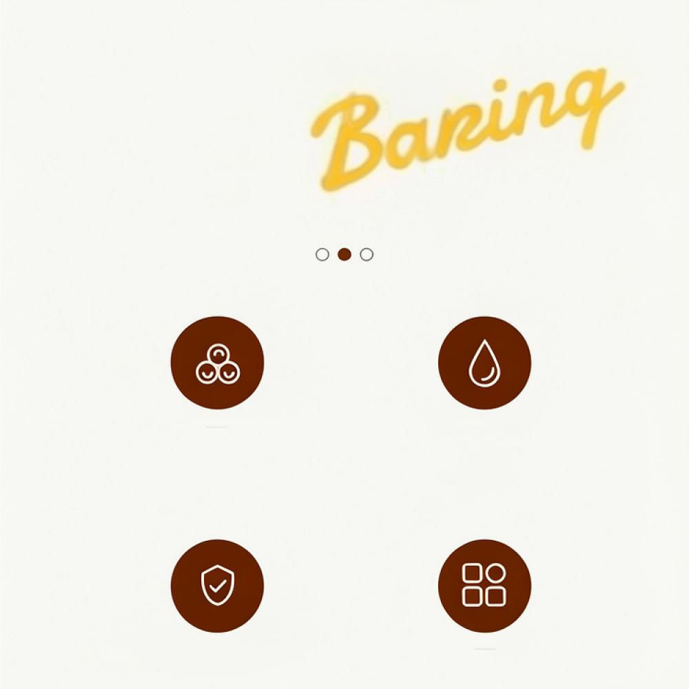 Kitchen Roller Baking - Rouleau à pâtisserie en plastique PP