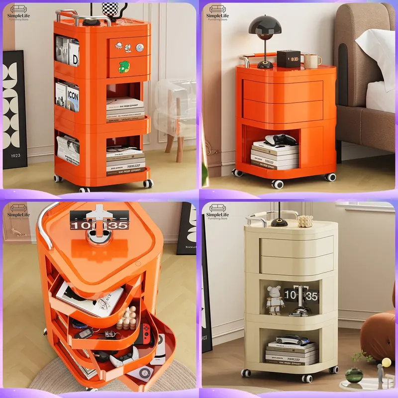 Kitchen Baking Cart - Chariot de cuisine à roulettes, chariot